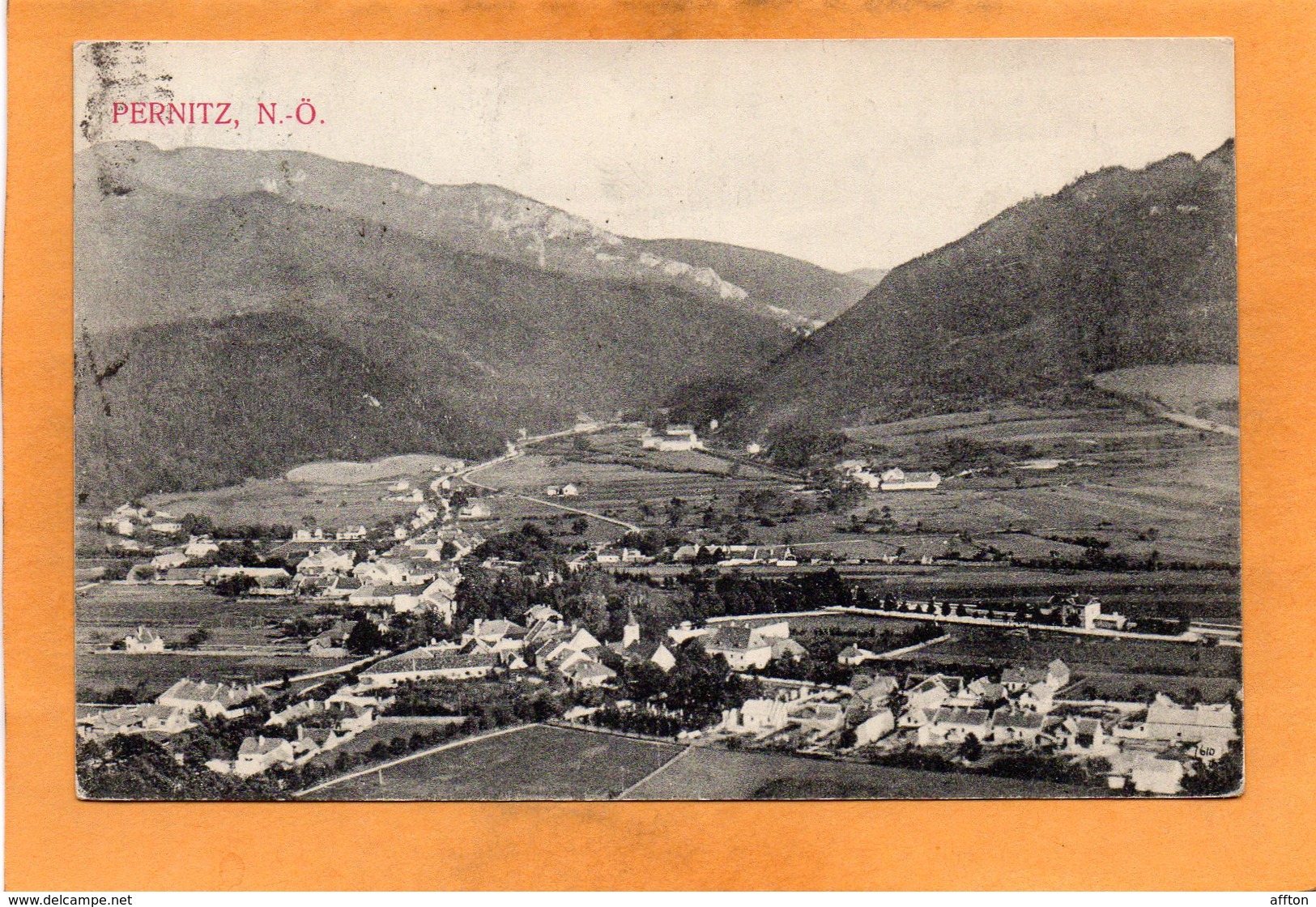 Pernitz NO 1909 Postcard - Pernitz