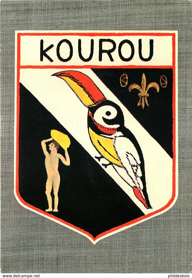 GUYANE FRANCAISE ECUSSON  KOUROU ( Cpm) - Cayenne