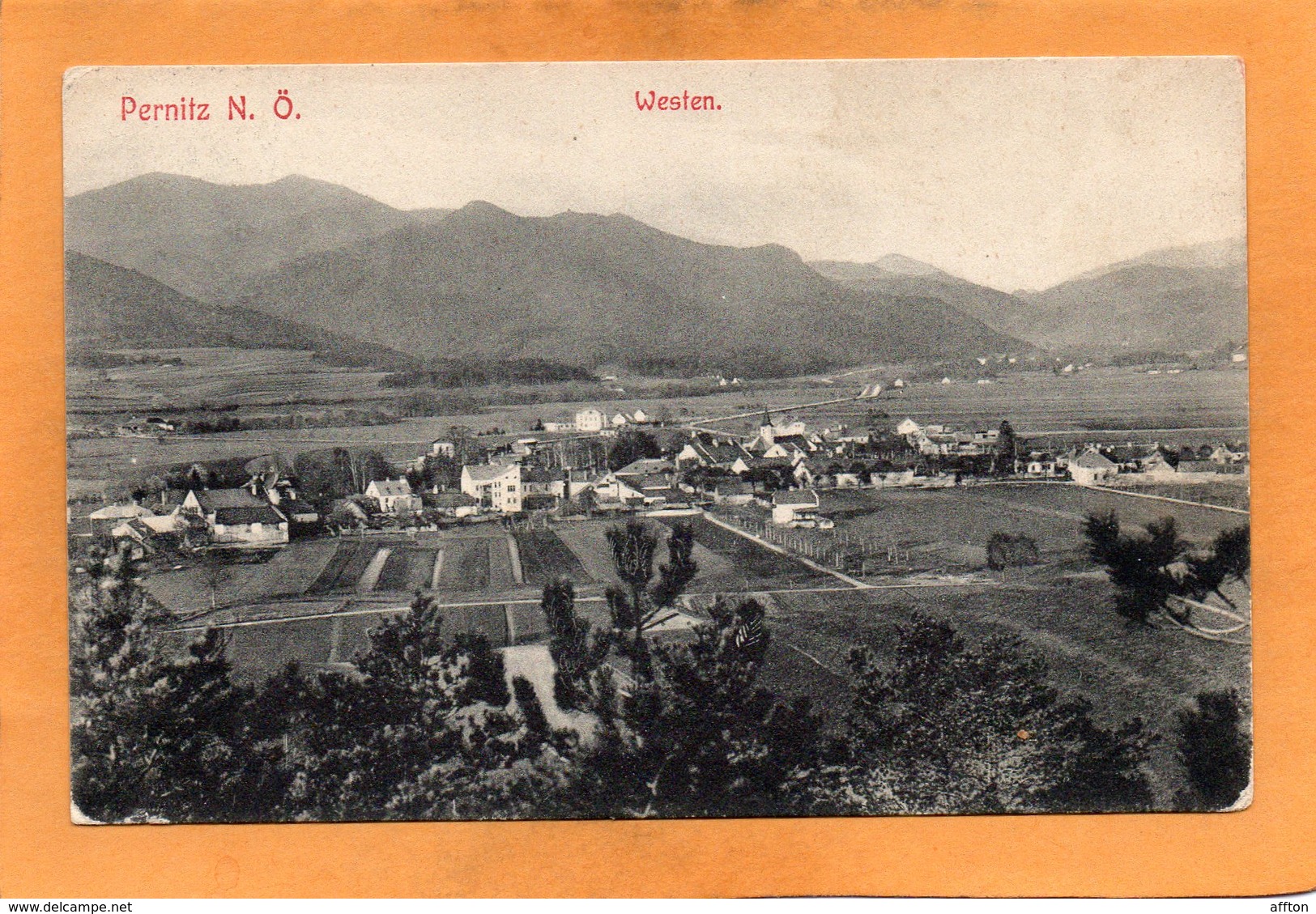Pernitz NO 1905 Postcard - Pernitz