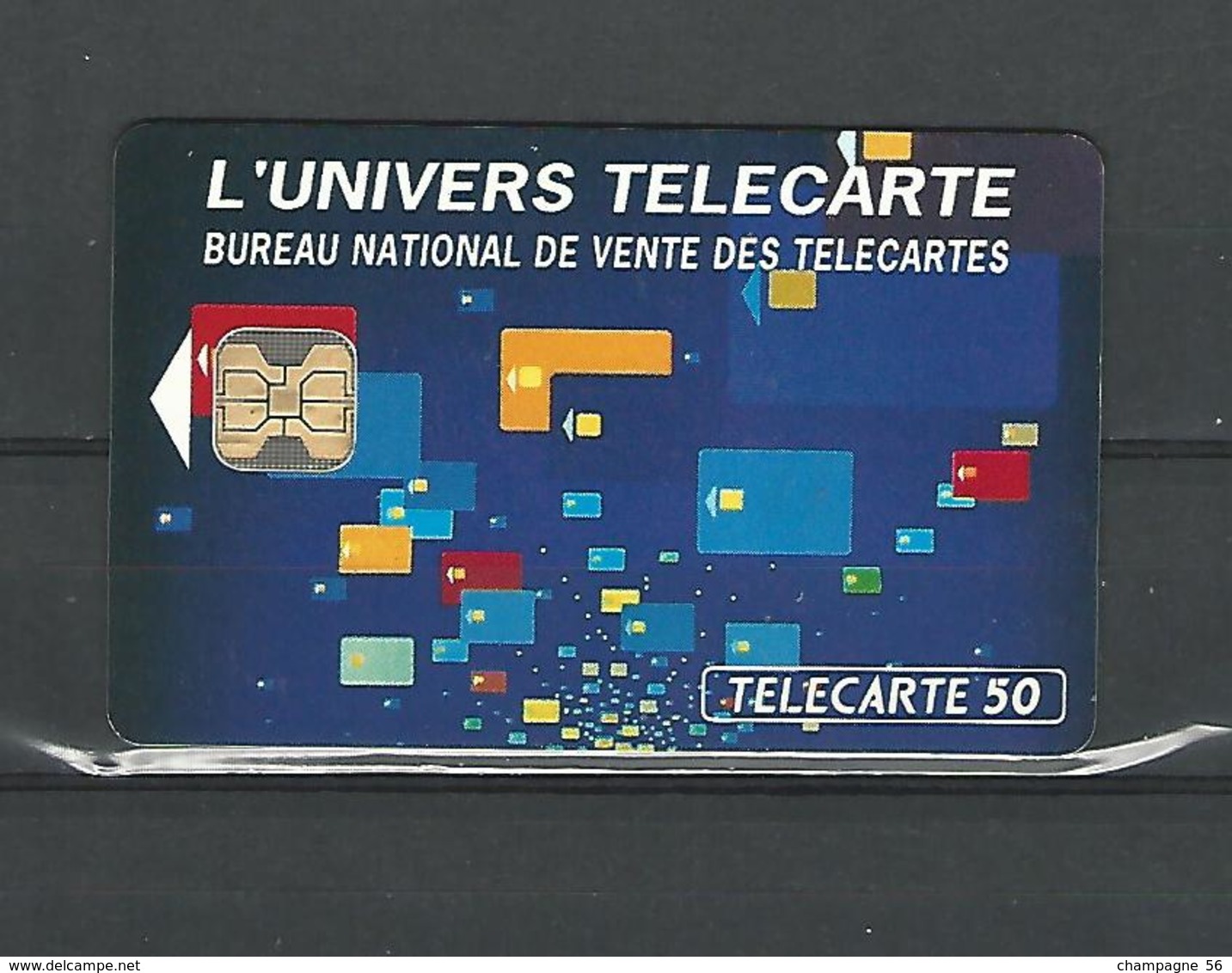 VARIÉTÉS FRANCE TÉLÉCARTE 04 / 93   L'UNIVERS TÉLÉCARTE  50 U OB1  F352B UTILISÉE - Variétés