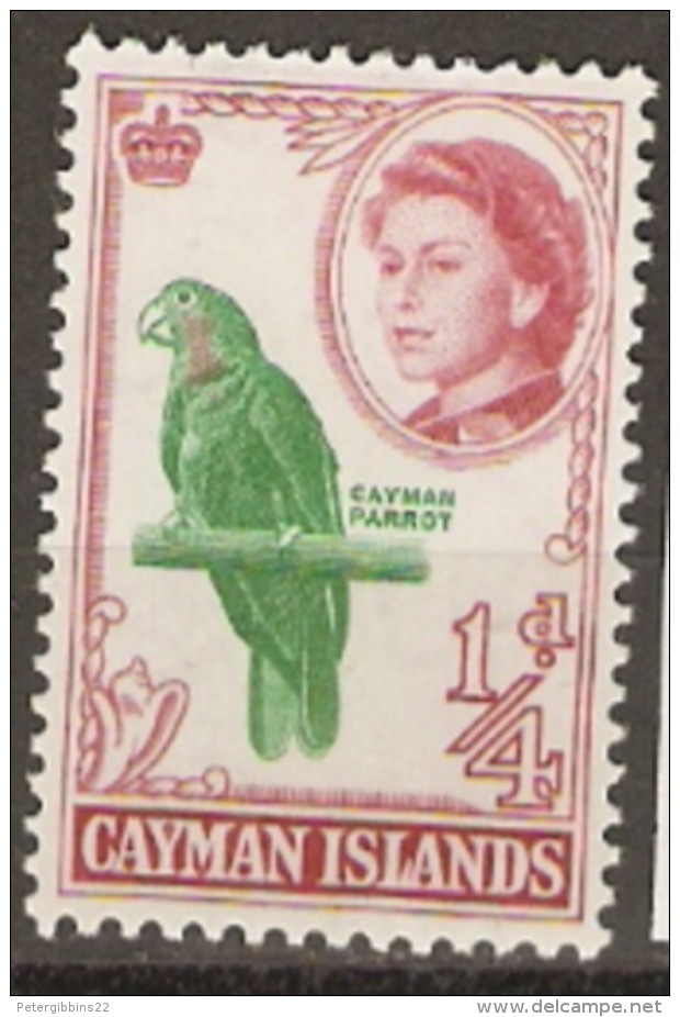 Cayman Islands  1962  SG  165  1/4d  Unmounted Mint - Kaaiman Eilanden