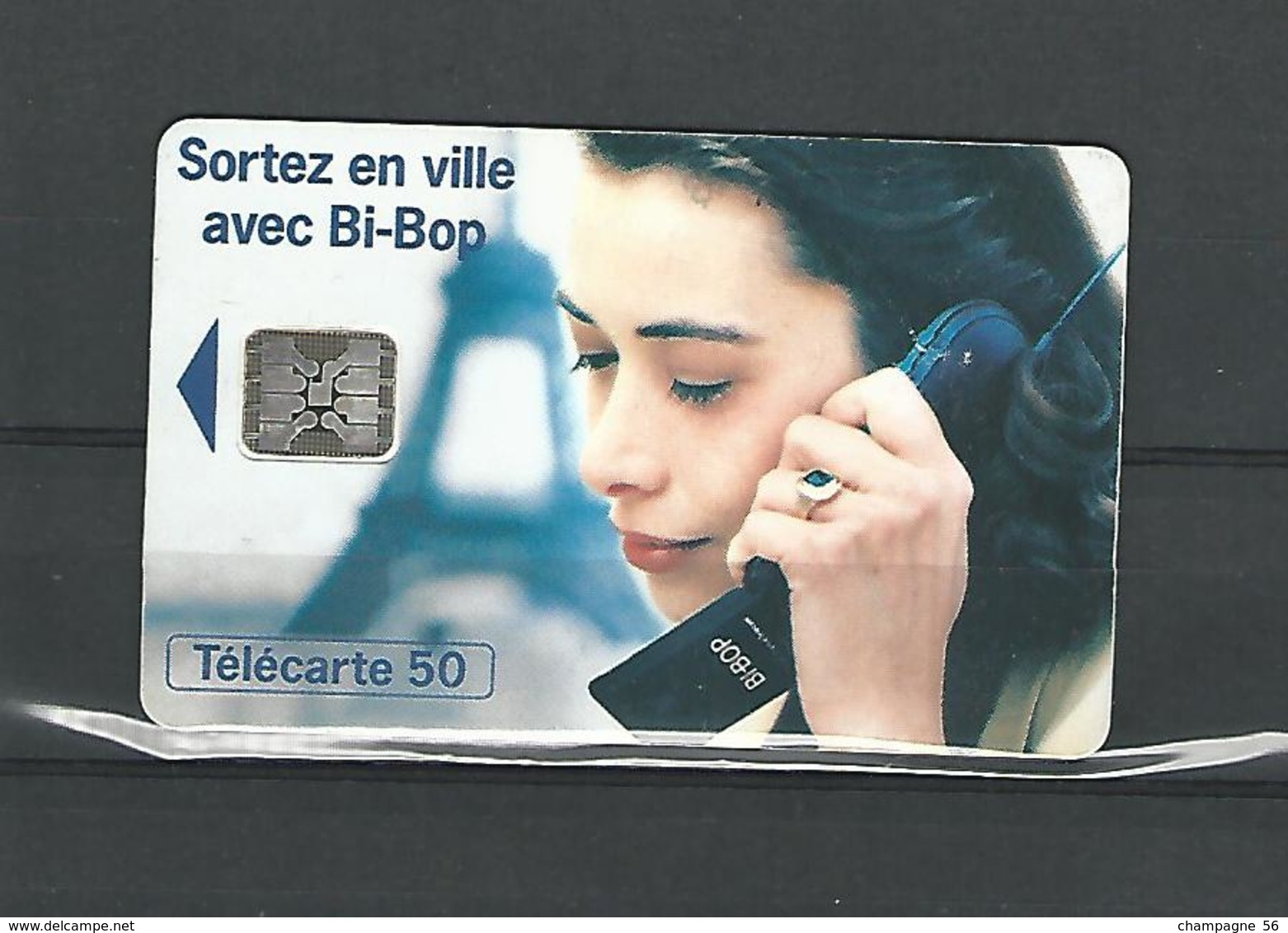 VARIÉTÉS FRANCE TÉLÉCARTE 04 / 93   SORTEZ EN VILLE AVEC BI-BOP   50 U SC5   F417  UTILISÉE  N° 47050 - Fehldrucke