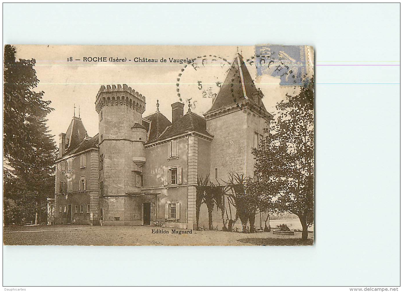 ROCHE -  Château De VAUGELAS - 2 Scans - Other & Unclassified