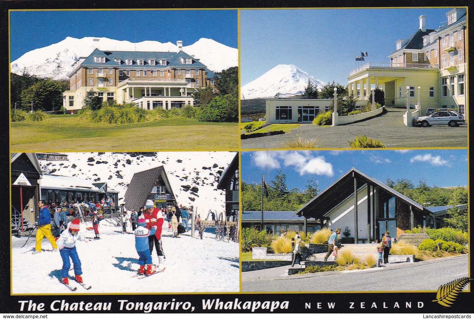 Postcard The Chateau Tongariro Whakapapa New Zealand North Island Ski Resort My Ref  B22406 - New Zealand