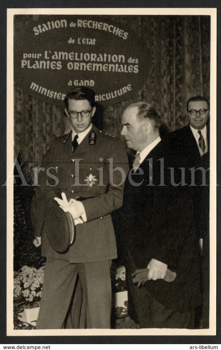 Postcard / CPA / ROYALTY / Belgique / Roi Baudouin / Koning Boudewijn / Exposition De Fleurs Au Botanique / 1952 - Feesten En Evenementen