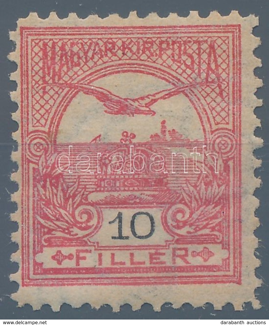 ** 1900 Turul 10f 11 1/2 Sorfogazassal Szep, Ritka Darab (180.000) - Sonstige & Ohne Zuordnung