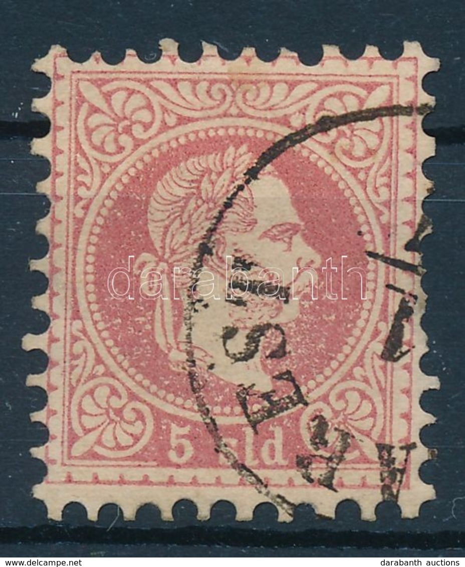 O 1867 Magyar Posta Romaniaban 5sld (66.000)                               ,,(BUC)AREST' - Andere & Zonder Classificatie