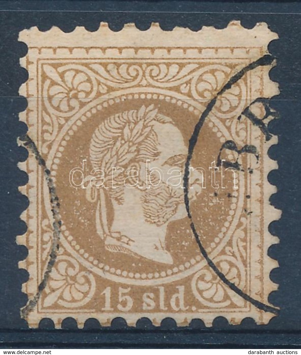 O 1867 Magyar Posta Romaniaban 15sld  ,,JBR(AILA)' (44.000) - Other & Unclassified