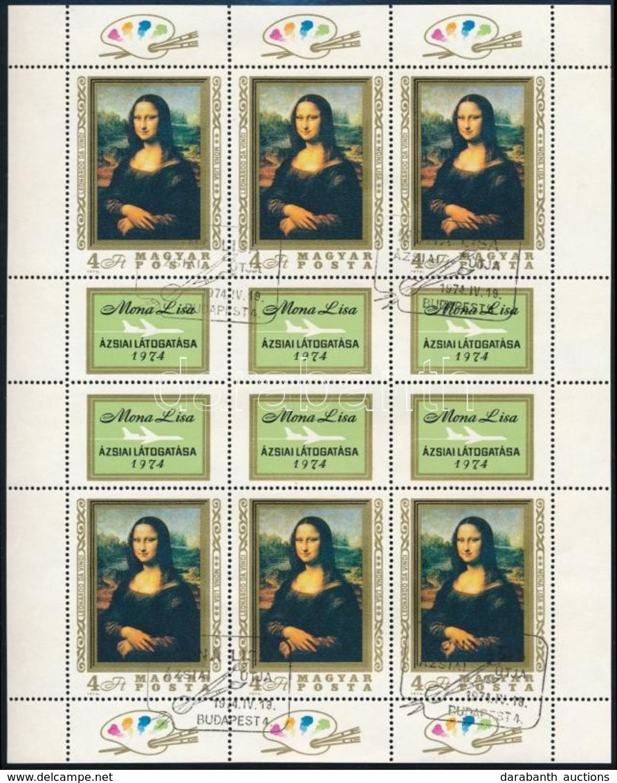 O 1974 Mona Lisa Teljes Iv (13.000) - Autres & Non Classés