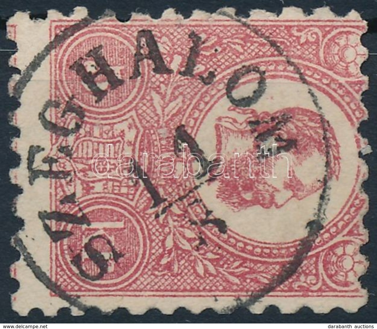 O 1871 K?nyomat 5kr  ,,SZEGHALOM' (Gudlin 150p) - Other & Unclassified