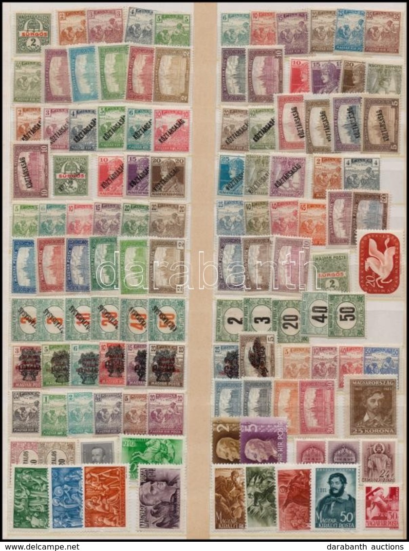 ** 1916-1946 Kis Oesszeallitas A/4 Berakolapon - Andere & Zonder Classificatie