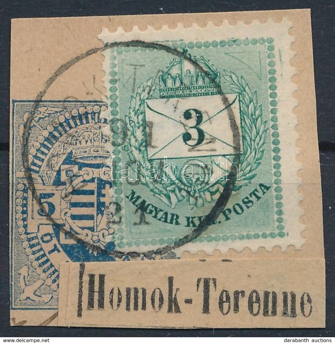 1881 3kr 'HOMOK-TERENNE' - Other & Unclassified