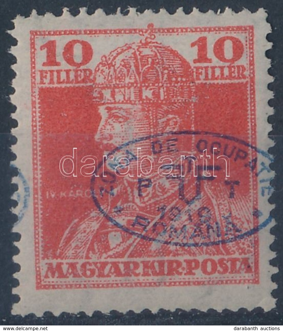 ** Debrecen I. 1919 Karoly 10f Sign: Bodor (12.000) - Andere & Zonder Classificatie