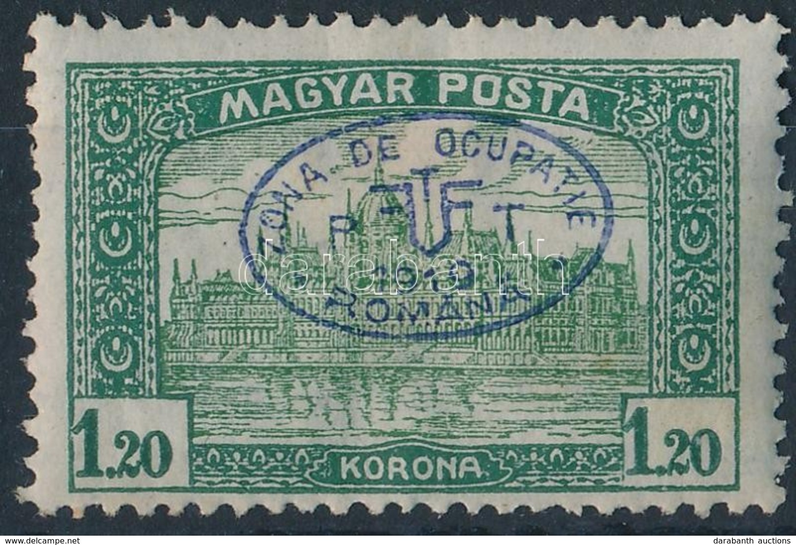 * Debrecen I. 1919 Magyar Posta 1,20f Garancia Nelkuel (**50.000) - Other & Unclassified