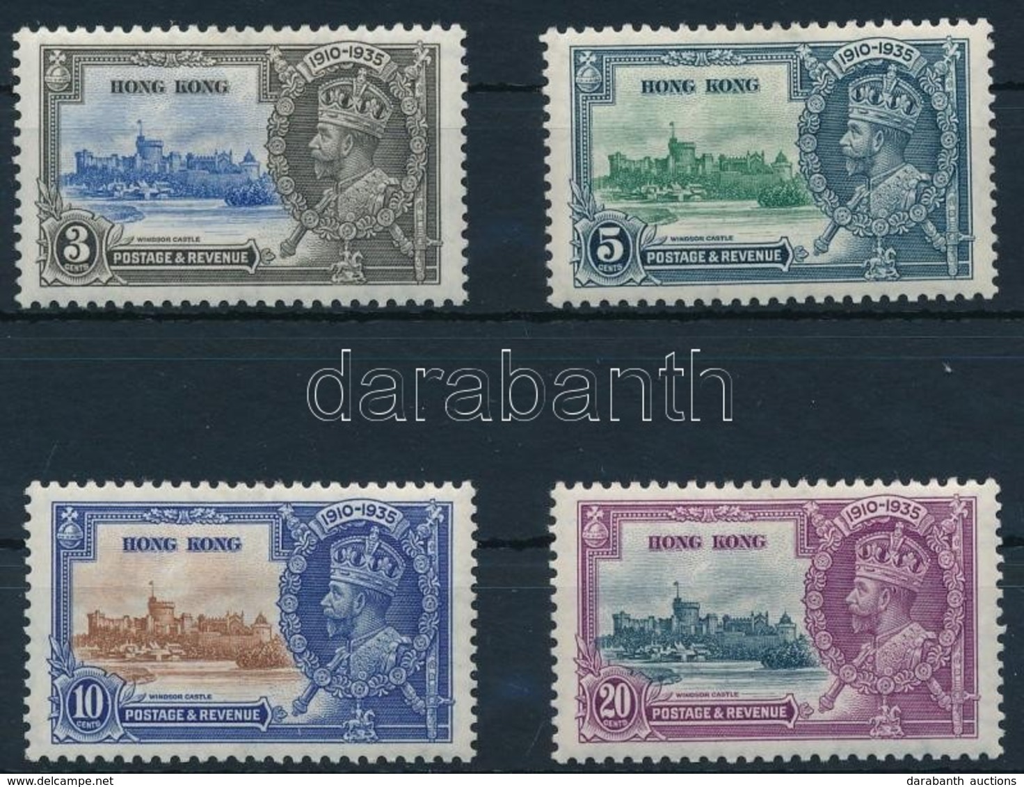 * 1935 25 Eve A Tronon Sor Mi 132-135 - Other & Unclassified
