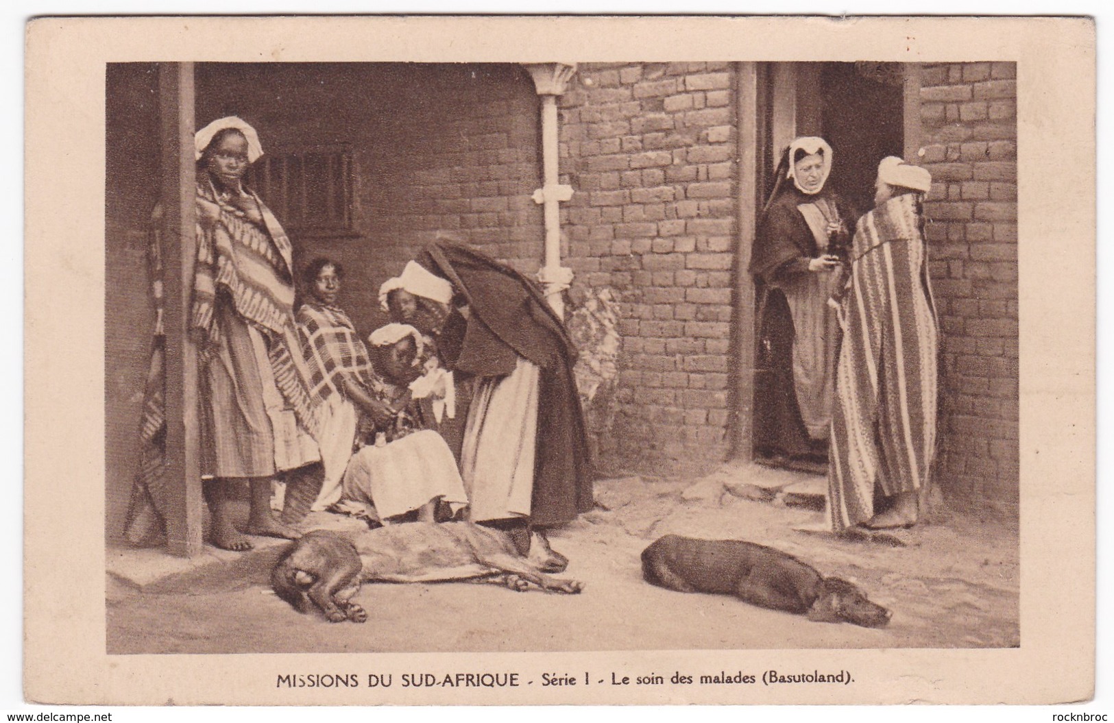 MISSIONS DU SUD-AFRIQUE - Sérié I - BASUTOLAND - Lot X 3 CPA - Lesotho