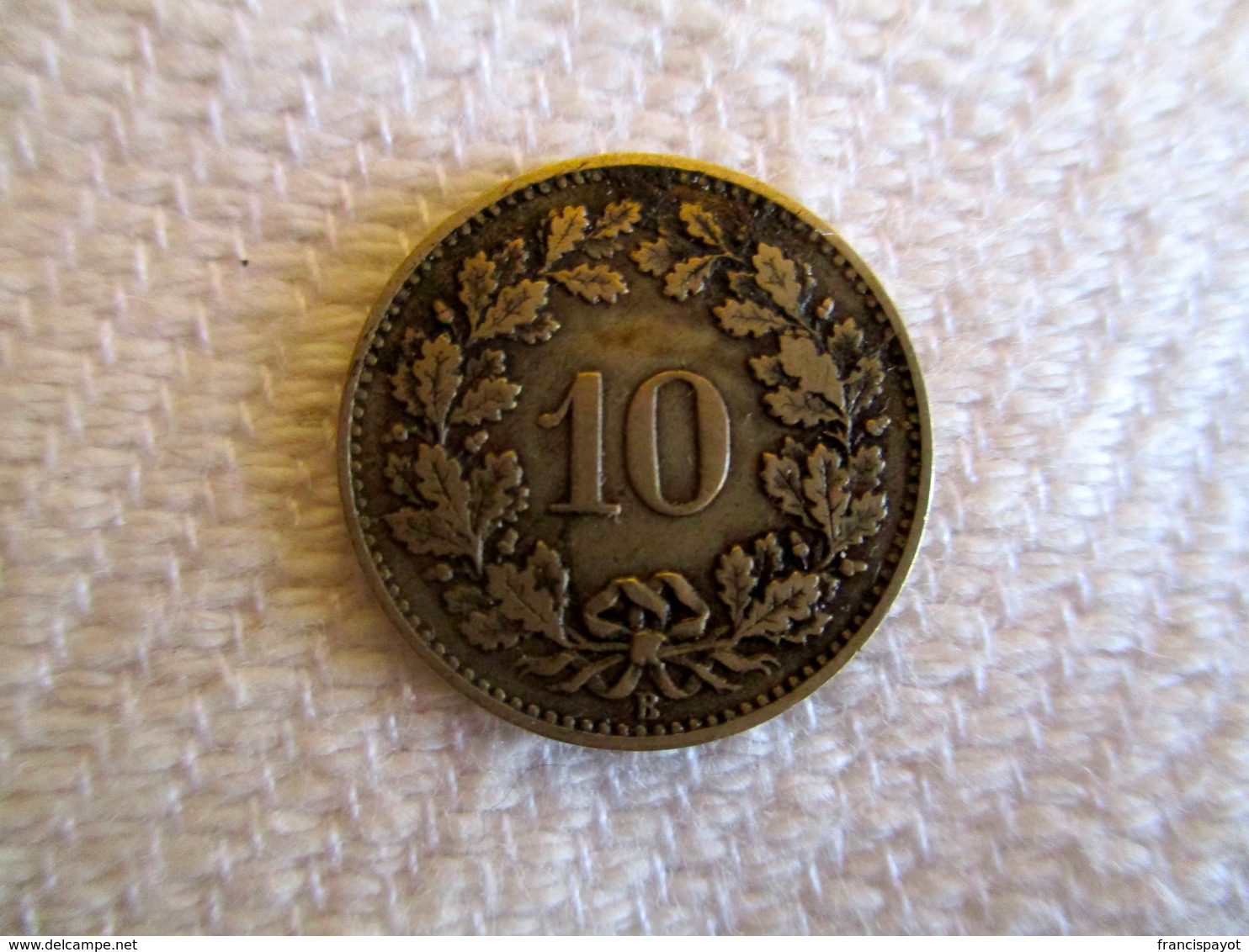 Suisse: 10 Centimes 1876 - Altri & Non Classificati