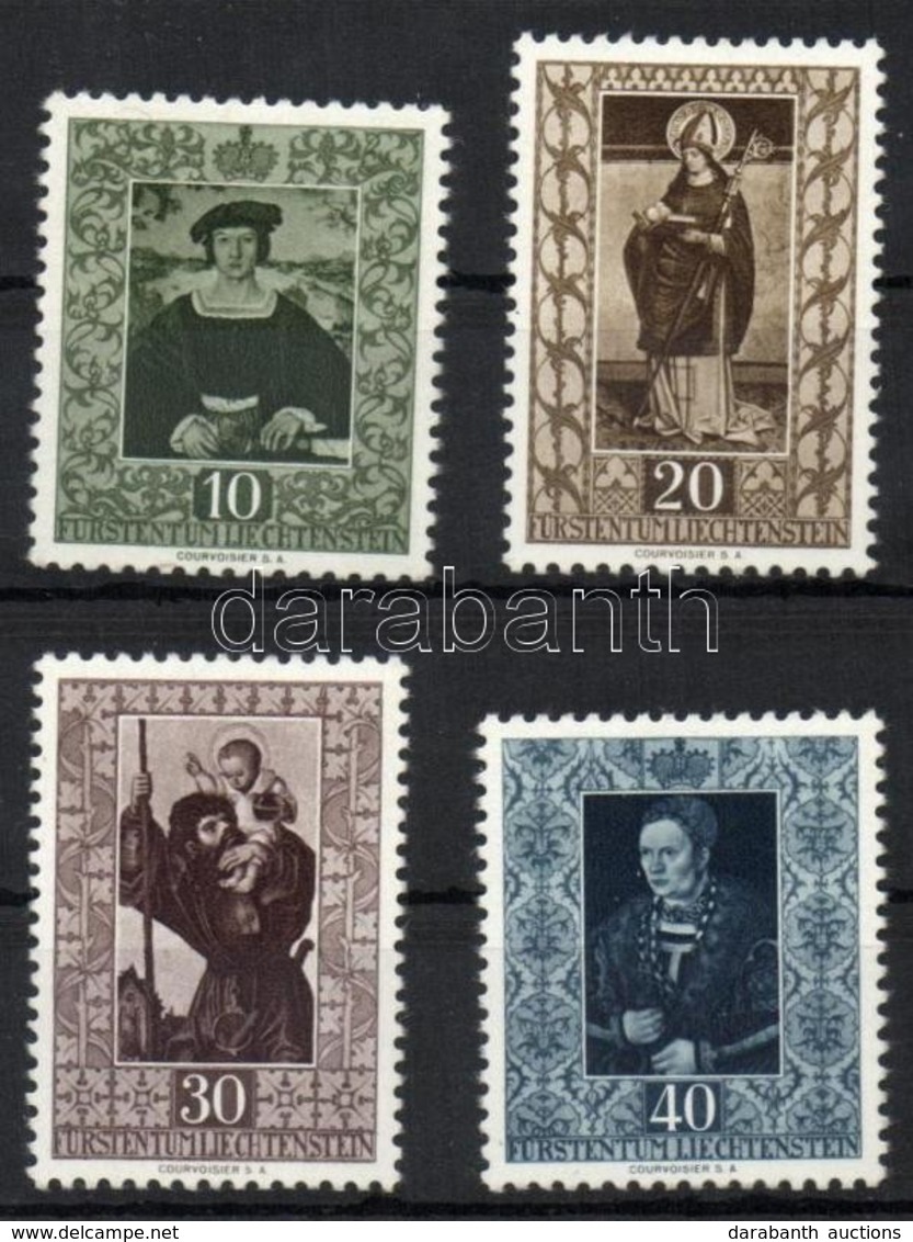 ** 1953 Festmenyek Sor Mi 311-314 - Other & Unclassified