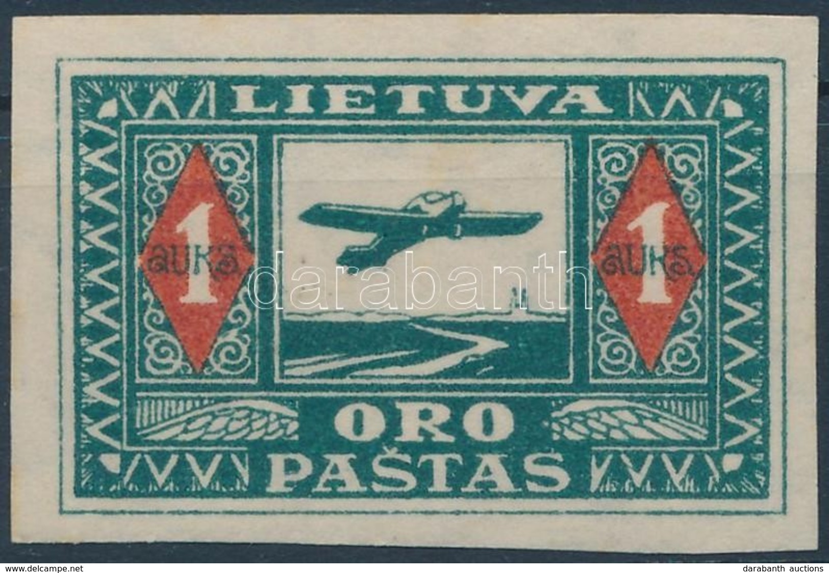 * 1921 Mi 106 Vagott /
Imperforate - Other & Unclassified