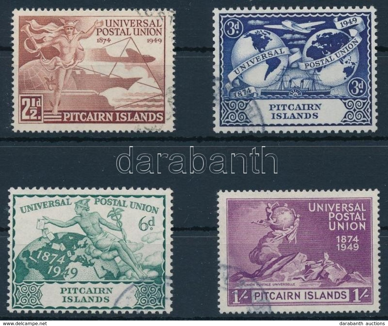 O 1949 UPU Mi 15-18 - Other & Unclassified