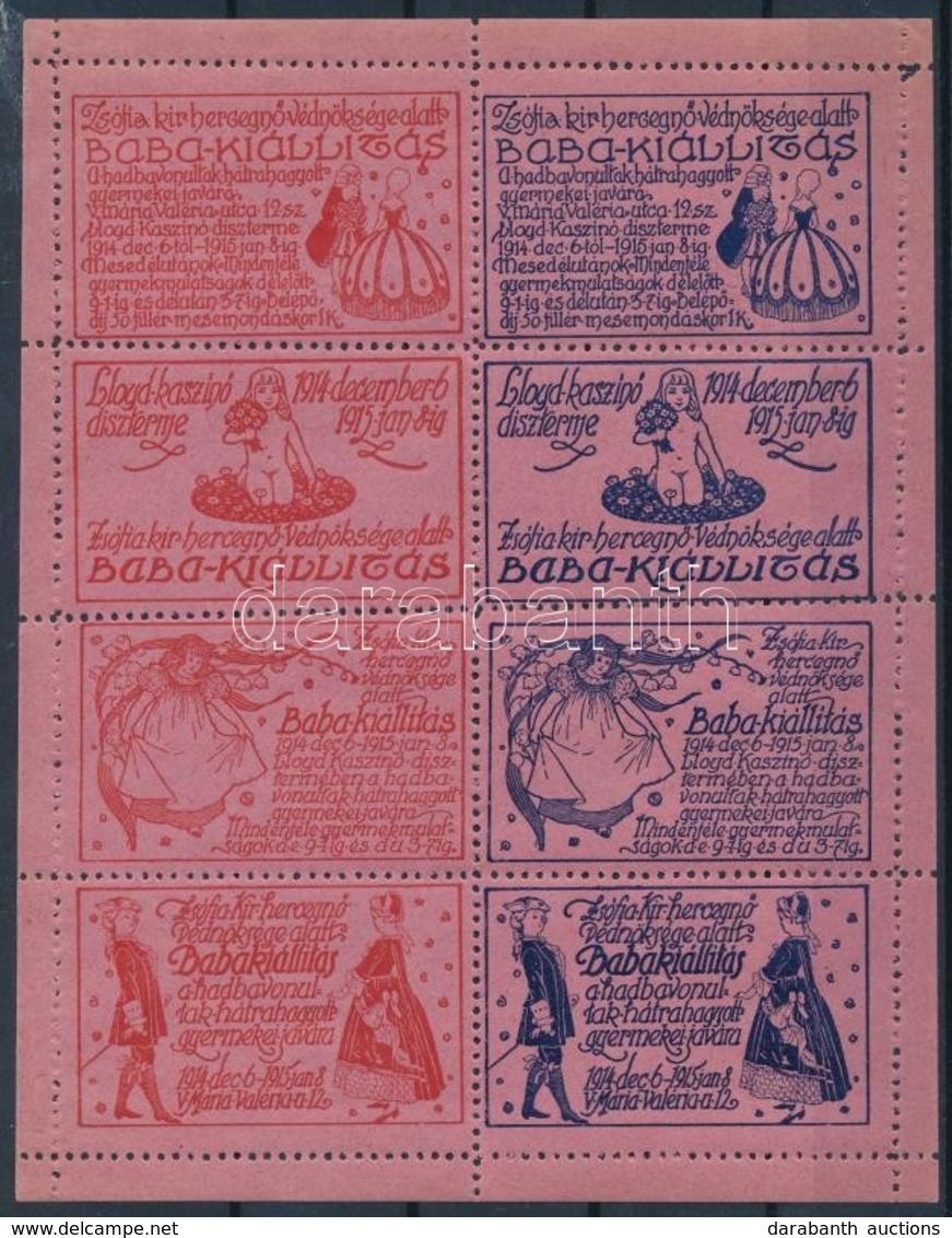 1915 Babakiallitas Levelzaro Reklambelyeg Kisiv - Unclassified