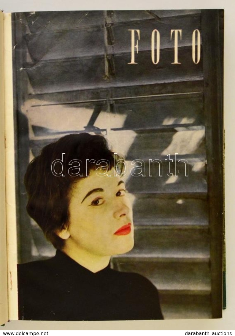 1958 Foto Magazin V. Teljes Evfolyama, Egybekoetve, Felvaszon Koetesben - Altri & Non Classificati