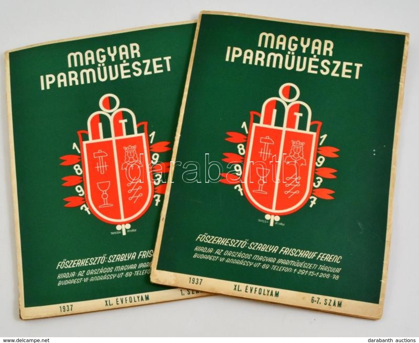 1937 A Magyar Iparm?veszet XL. Evfolyamanak 2 Szama - Unclassified