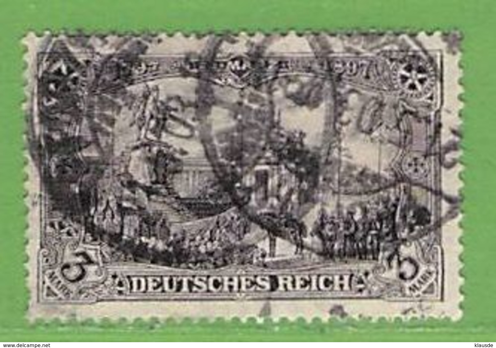 MiNr.80 O Deutschland Deutsches Reich - Oblitérés