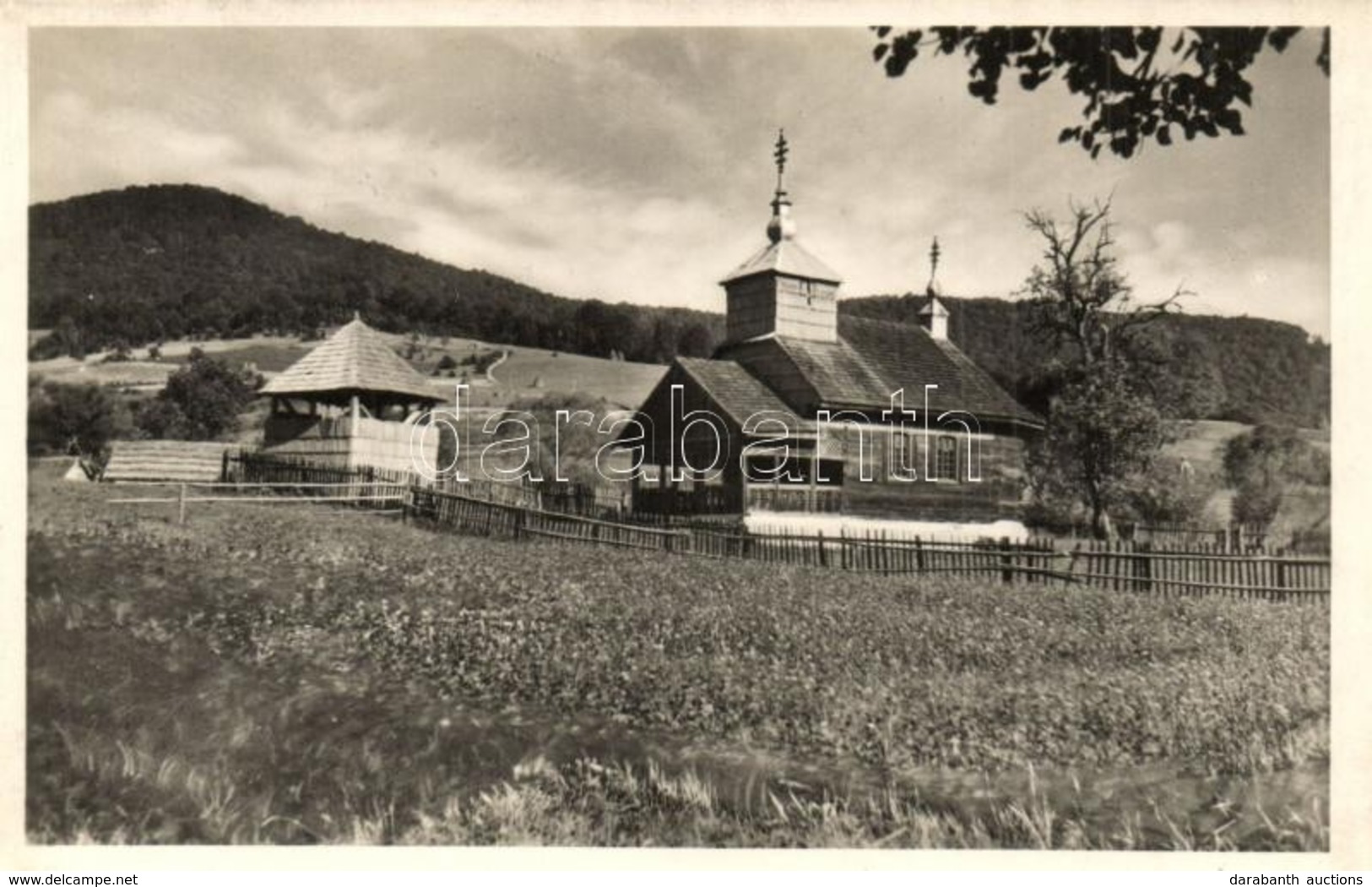** 3 Db REGI Karpataljai Fatemplom Es Fuerd?szallo; Ronafuered, Szarvashaza  / 3 Pre-1945 Transcarpathian Wooden Churche - Non Classificati
