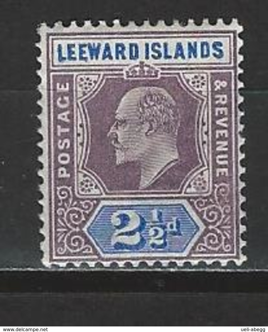 Leeward Islands SG 23, Mi 23 * MH - Leeward  Islands