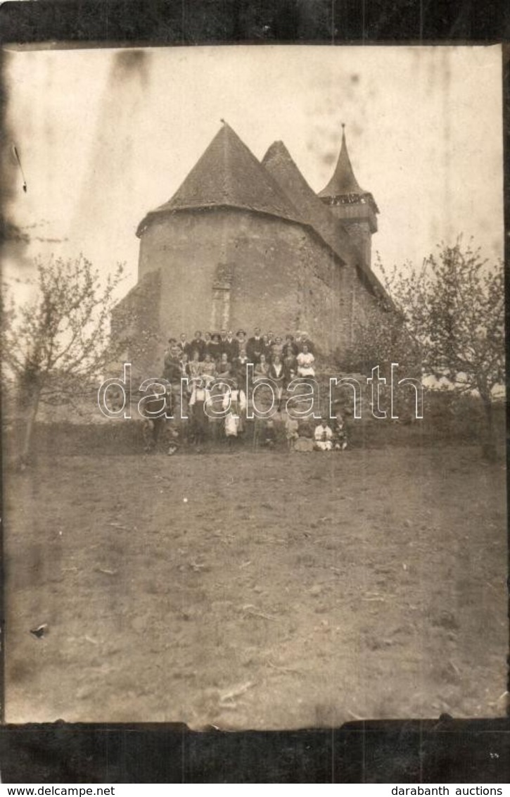 * T2 Ismeretlen Erdelyi Telepueles, Vartemplom / Unidentified Transylvanian Town, Fortified Church, Castle Church. Photo - Unclassified