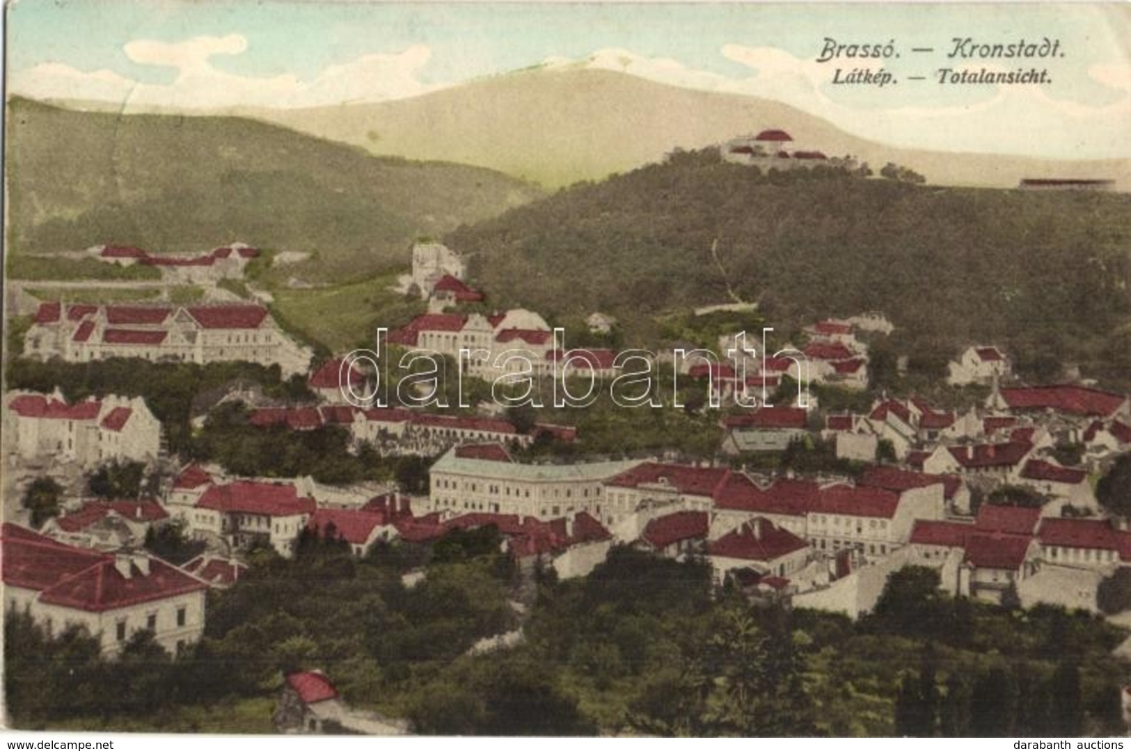 T2/T3 Brasso, Kronstadt, Brasov; Latkep / General View (EK) - Ohne Zuordnung