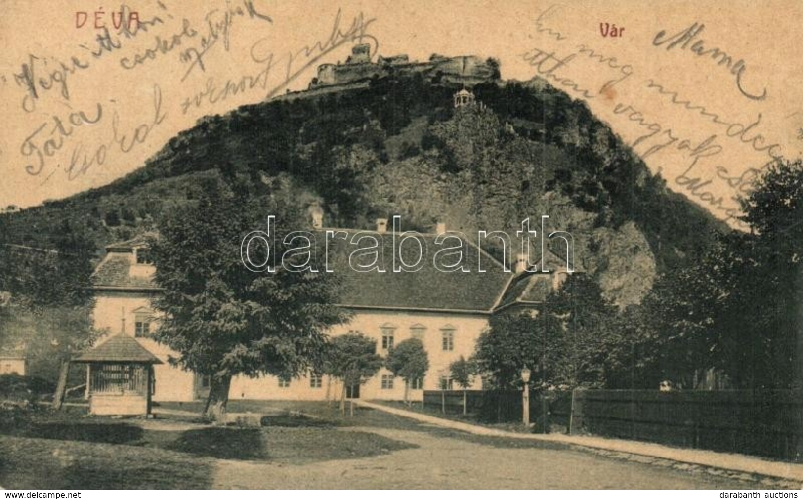 T2/T3 Deva, Deva; Var, Utcakep. W. L. 500. / Castle, Street View (EK) - Ohne Zuordnung