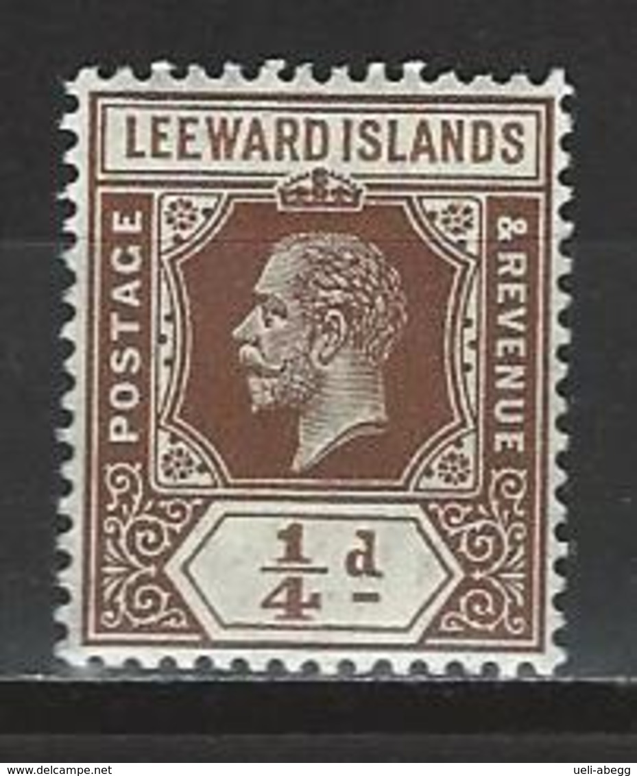 Leeward Islands SG 46, Mi 46 * MH - Leeward  Islands