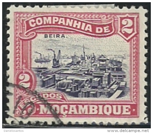 Mozambique Company Companhia De Moçambique 1918-31 A16 View Of Beira Canc - Other & Unclassified