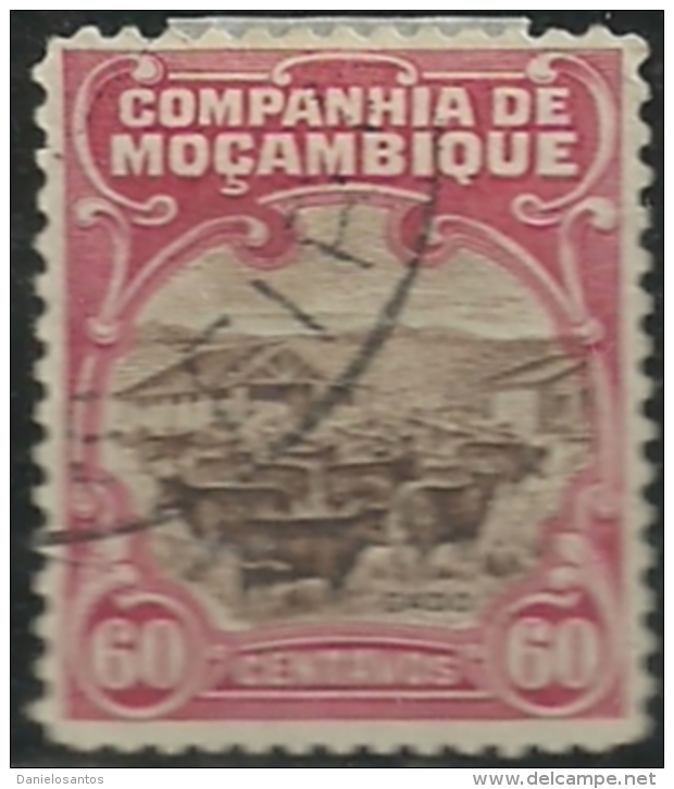 Mozambique Company Companhia De Moçambique 1918-31 A25  Cattle  Canc - Farm