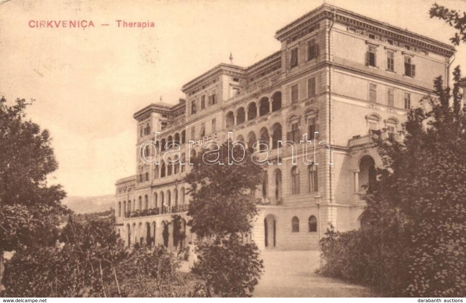 * T2/T3 Crikvenica, Cirkvenica; Therapia Szalloda / Hotel  (Rb) - Unclassified