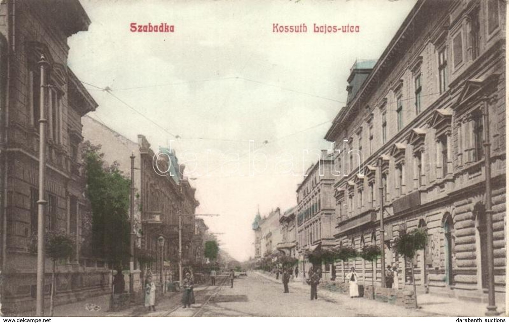 T2/T3 Szabadka, Subotica; Kossuth Lajos Utca. Weisz L. Uezlete / Street View, Shop (EK) - Zonder Classificatie