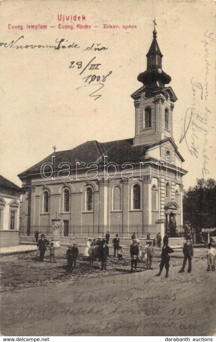 T2/T3 Ujvidek, Novi Sad; Evangelikus Templom. W. L. 266. / Evang. Kirche / Church (EK) - Unclassified