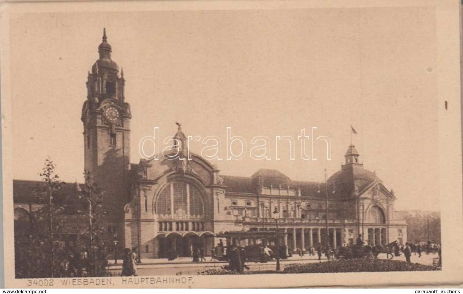 ** Wiesbaden - Leporello Postcard Booklet With 18 Cards - Non Classificati