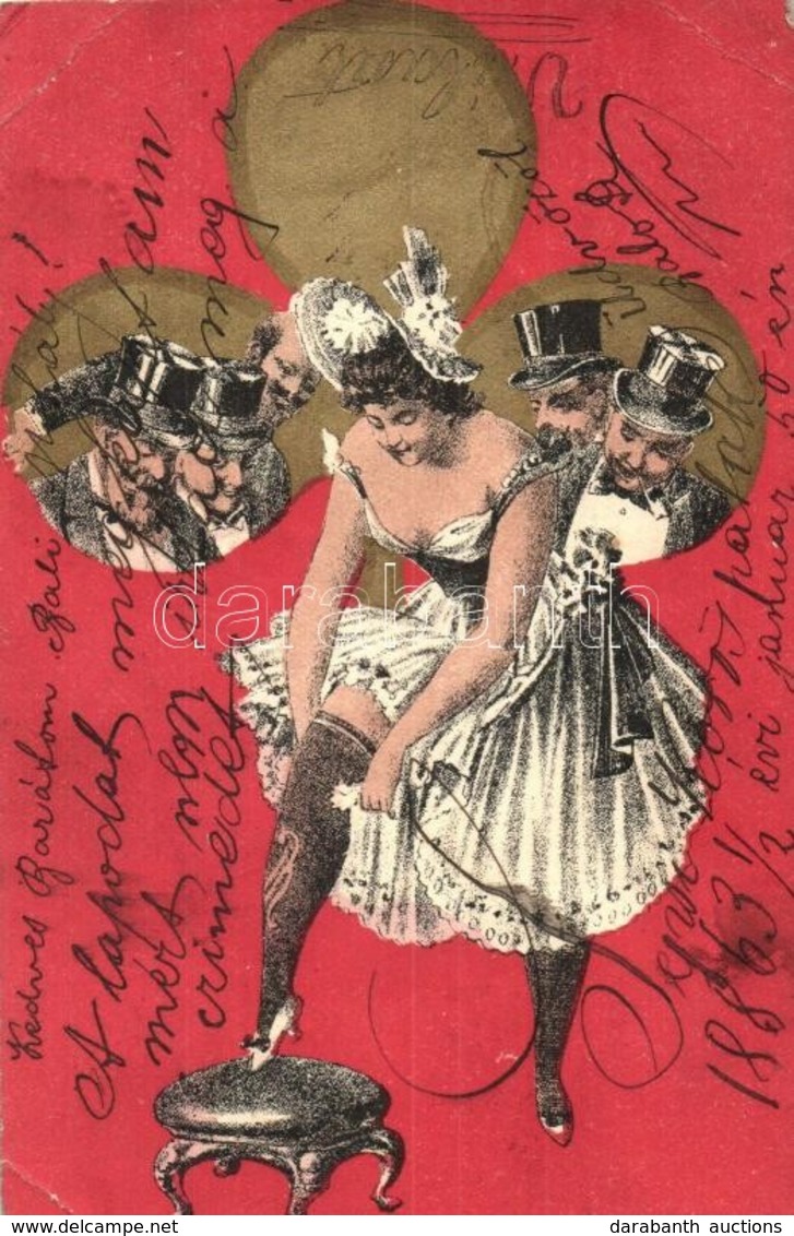 T2/T3 Gently Erotic Art Postcard  (EK) - Zonder Classificatie