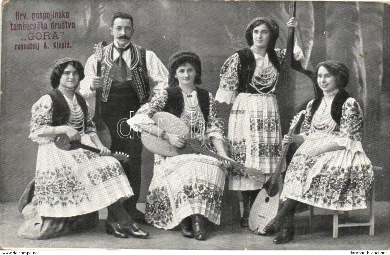 ** T4 Hrv. Gospojinsko Tamburasko Drustvo 'Gora' / Croatian Female Folk Music Group (fa) - Zonder Classificatie