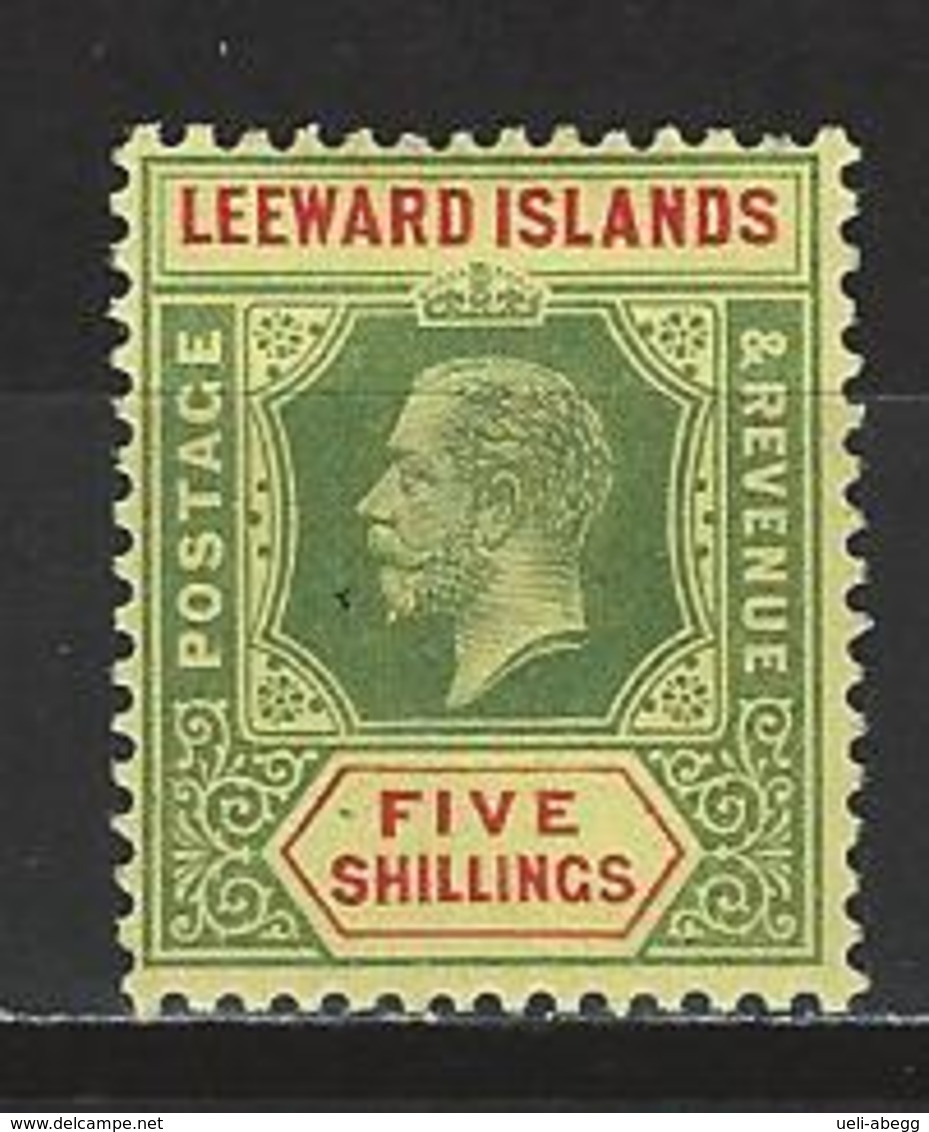 Leeward Islands SG 57b, Mi 57z * MH - Leeward  Islands