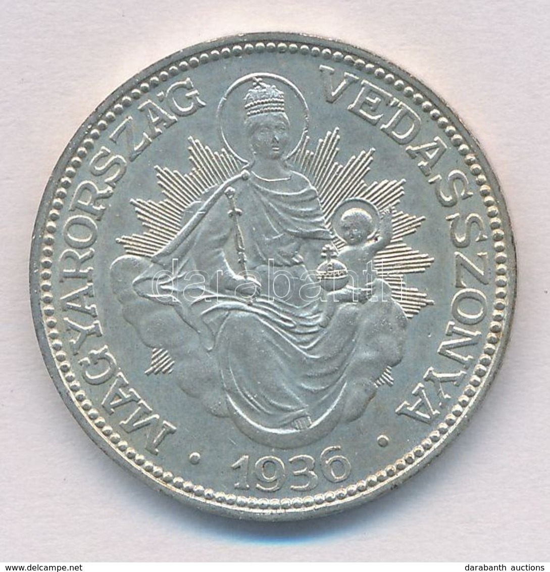 1936. 2P Ag 'Madonna' T:1-
Adamo P7 - Ohne Zuordnung