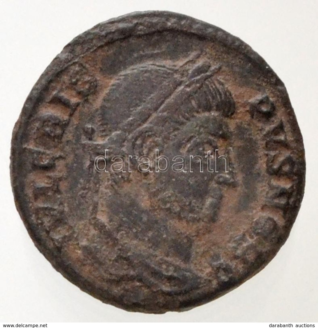 Romai Birodalom / Siscia / Crispus 321-324. AE Follis (3,04g) T:2
Roman Empire / Siscia / Crispus 321-324. AE Follis 'IV - Unclassified