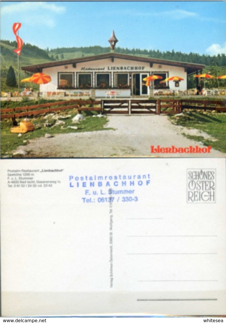 Ak Österreich - Bad Ischl - Postalmrestaurant " Lienbachhof " - Bad Ischl