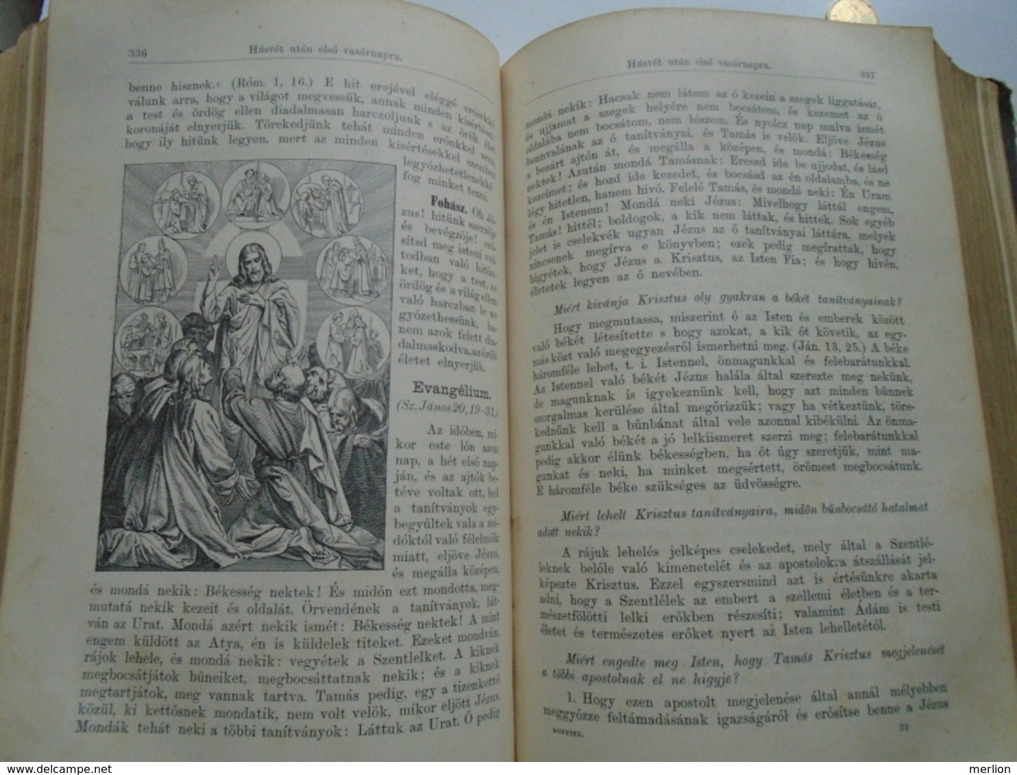 B006 Lenart Goffine - Katholikus Oktató és Épületes Könyve -Steck Xavér Ferencz - Szent István Társulat  1895 k.