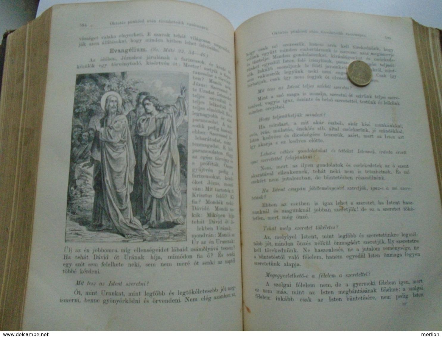 B006 Lenart Goffine - Katholikus Oktató és Épületes Könyve -Steck Xavér Ferencz - Szent István Társulat  1895 k.