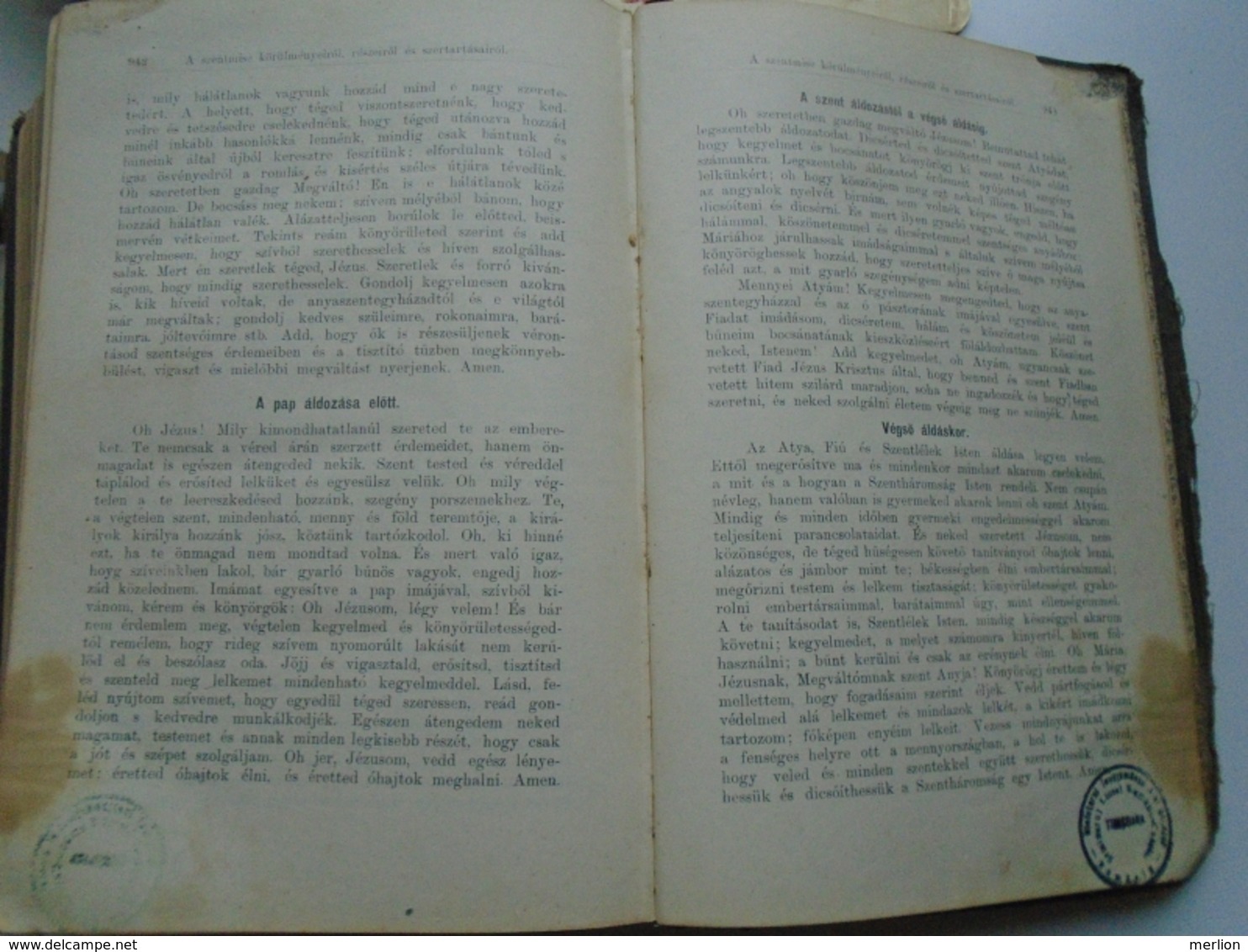 B006 Lenart Goffine - Katholikus Oktató és Épületes Könyve -Steck Xavér Ferencz - Szent István Társulat  1895 k.