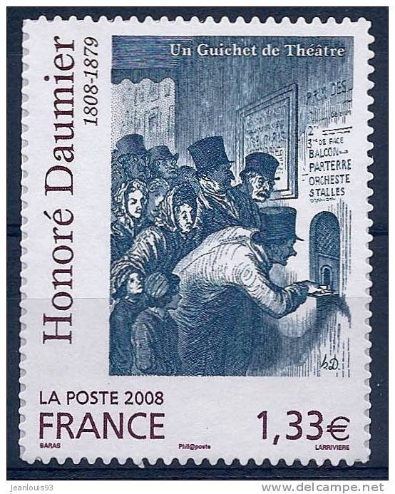 FRANCE - 224 DAUMIER ADHESIF - NEUF** LUXE MNH - Autres & Non Classés